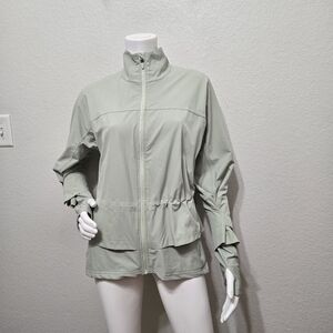 Sweaty Betty Fast Lane Running Zip Up Workout Jacket Size 8/10